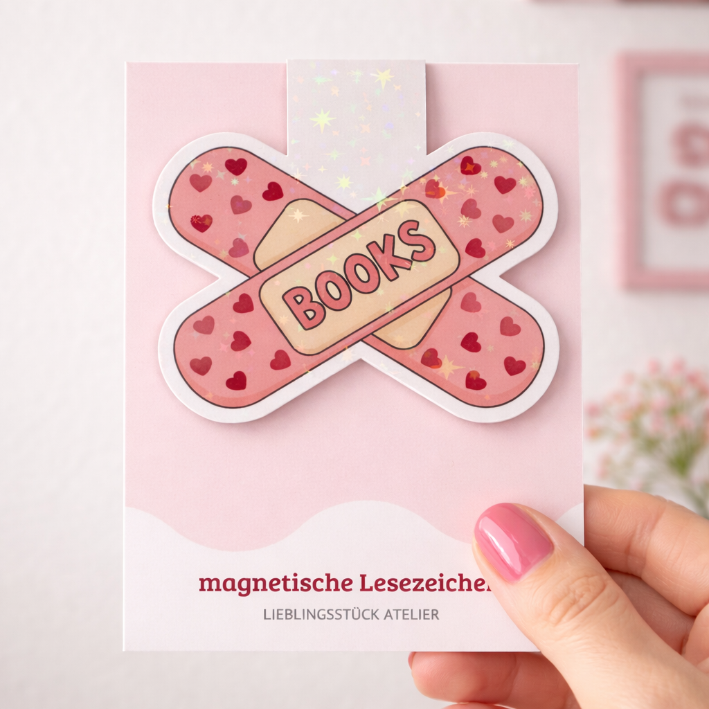 Magnetisches Lesezeichen Pflaster
