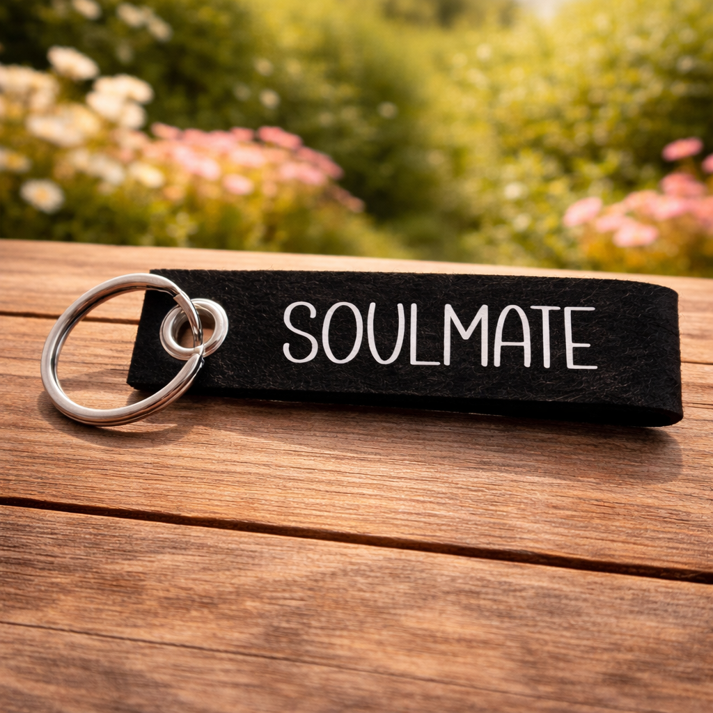 Filz Schlüsselanhänger – SOULMATE