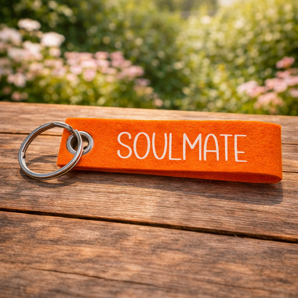 Filz Schlüsselanhänger – SOULMATE