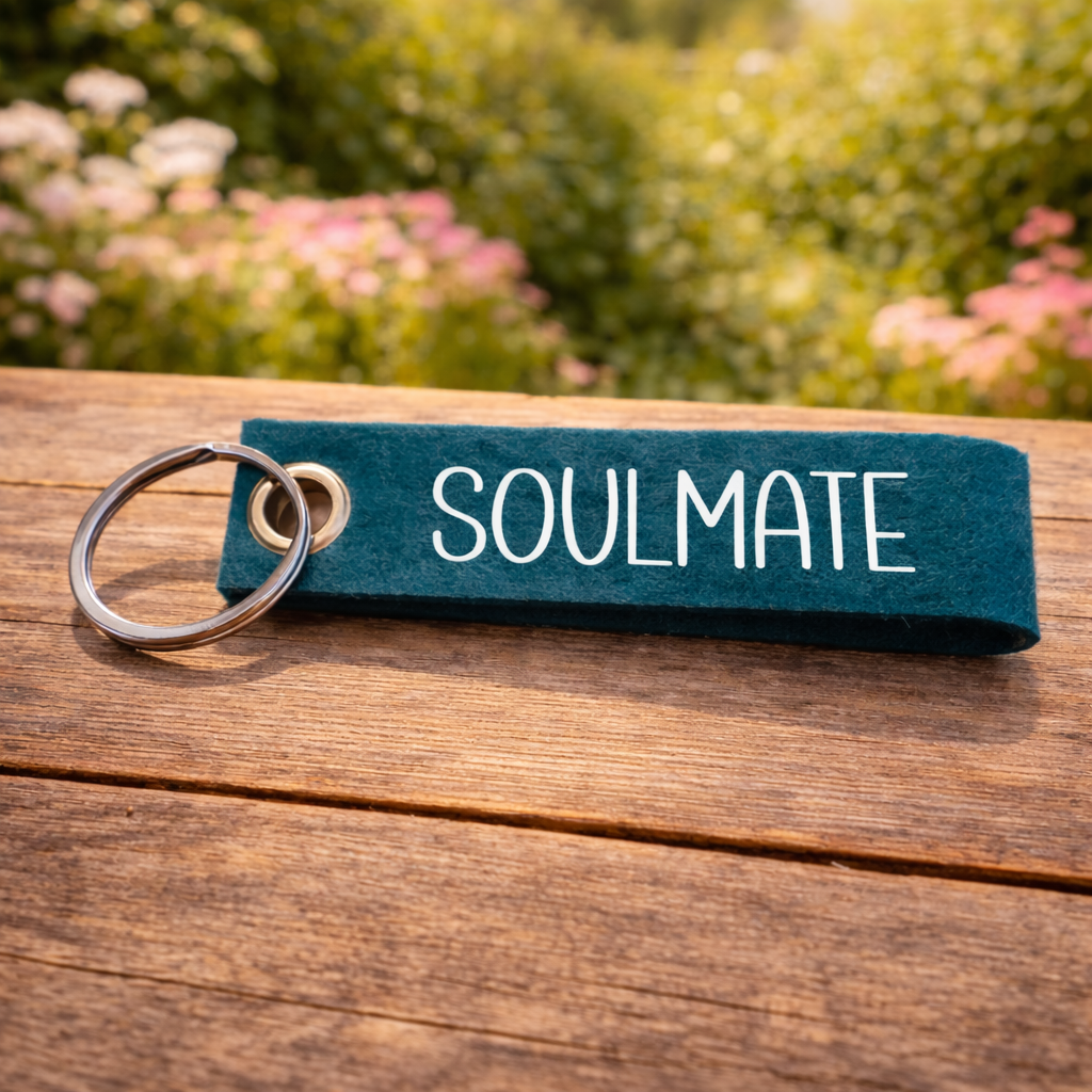 Filz Schlüsselanhänger – SOULMATE