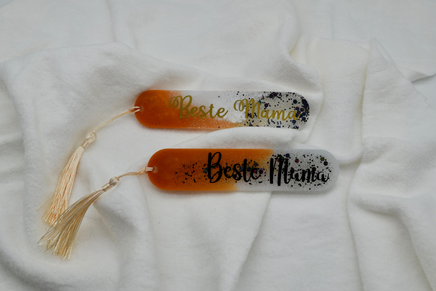 Lesezeichen „Beste Mama“ – handgefertigt, liebevolles Geschenk für Muttertag & me