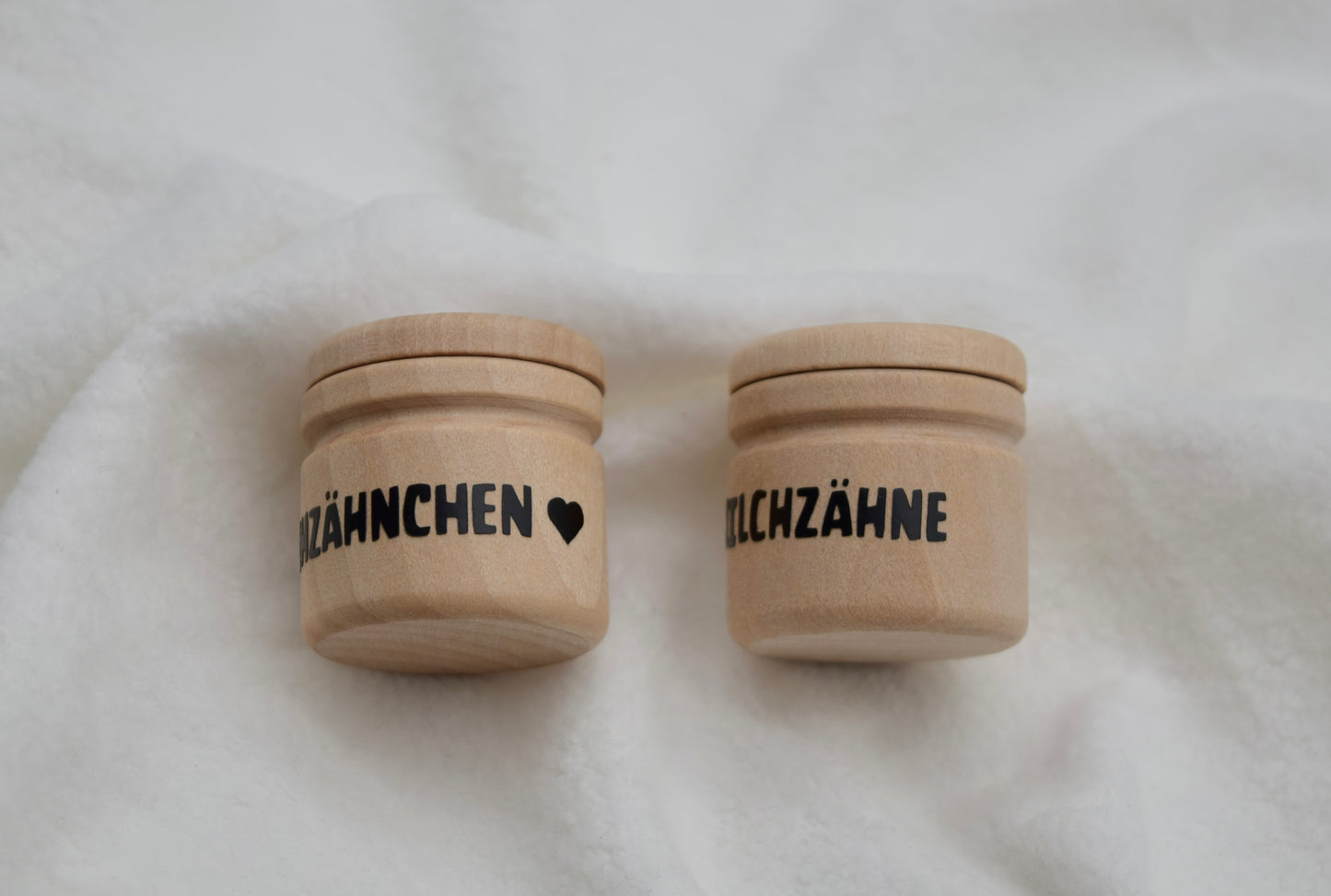 Personalisierte Milchzahndose aus Holz – Erinnerungsdose für Kinder, Geschenk zur Zahnfee, Geburt oder Taufe