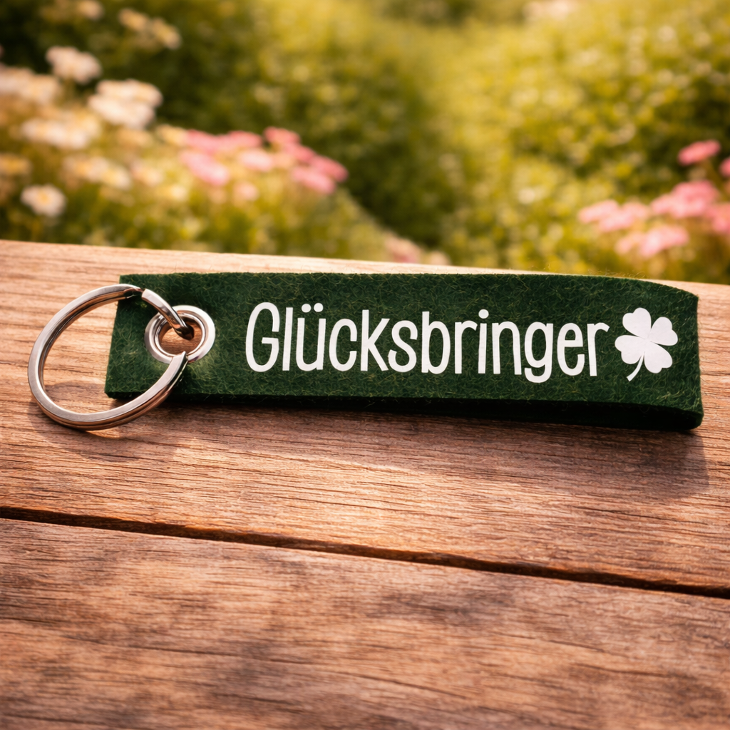Filz Schlüsselanhänger – Glücksbringer