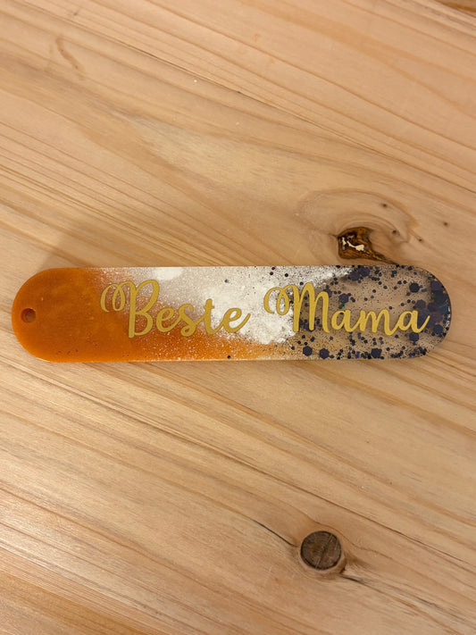 Resin Lesezeichen - Beste Mama