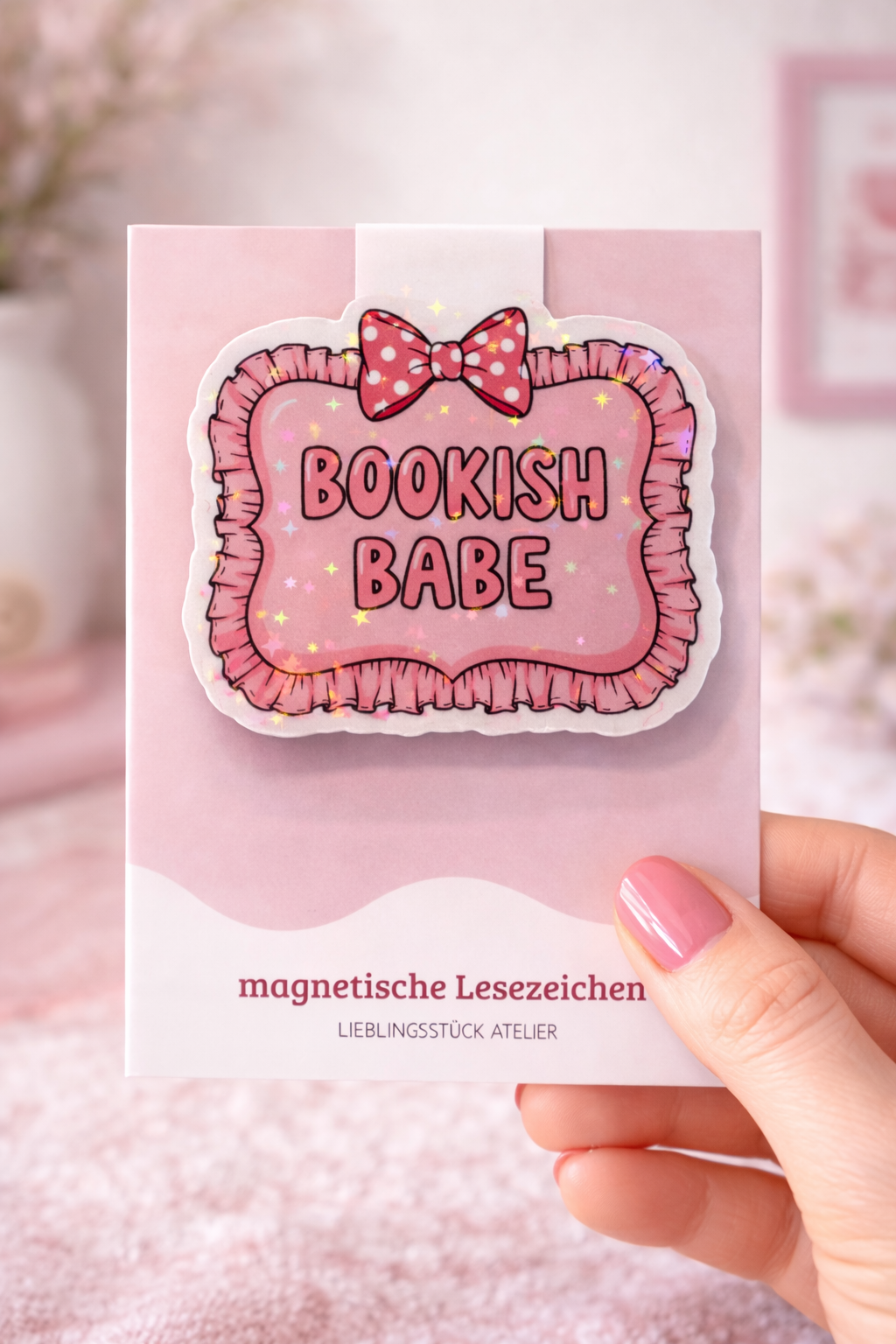 Magnetisches Lesezeichen Bookish Babe